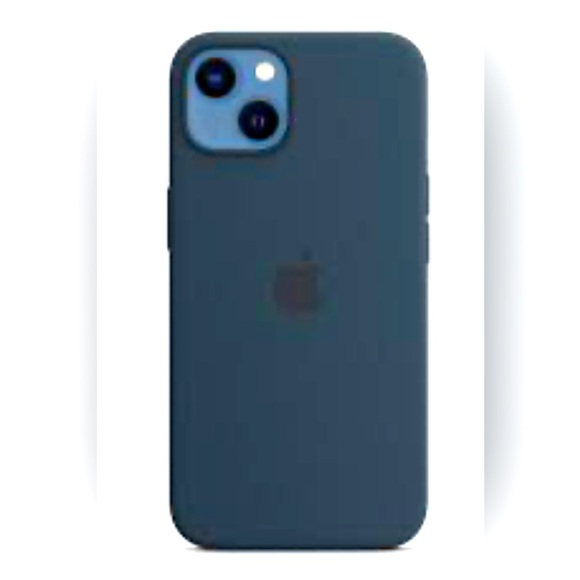 ISO - Apple Blue Leather iPhone 13 Phone Case - Picture 1 of 1